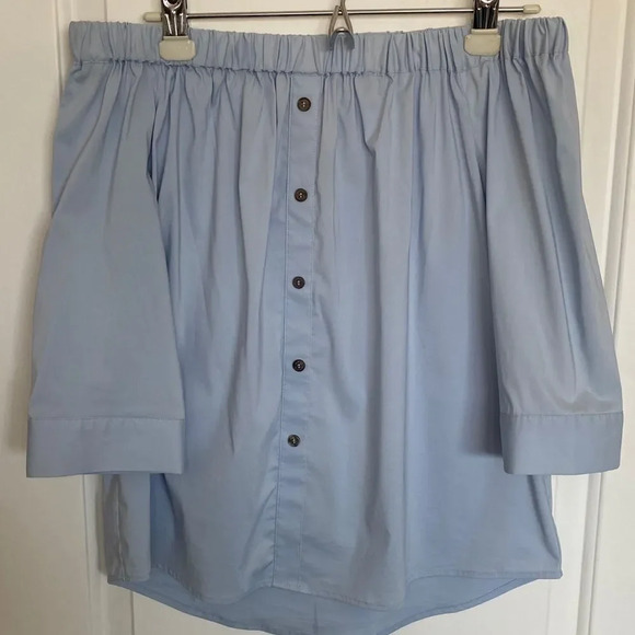 Vince Camuto Off the Shoulder Blouse - Picture 7 of 11